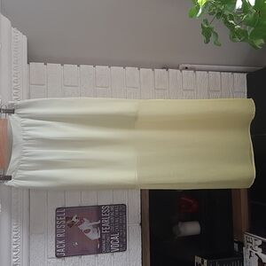 Women's Chic by Jacob Maxi Bright Yellow Ombre Fairy Layered Skirt Size 00